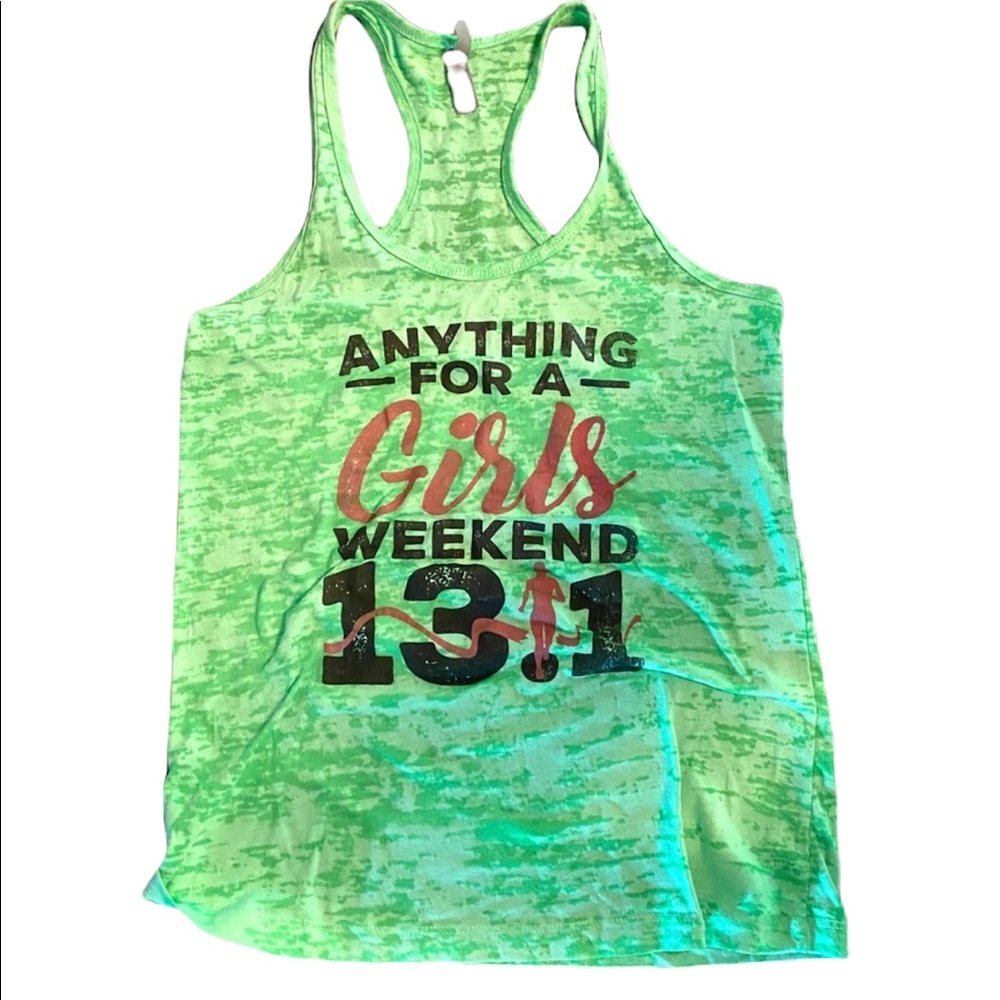 Women’s half marathon tank